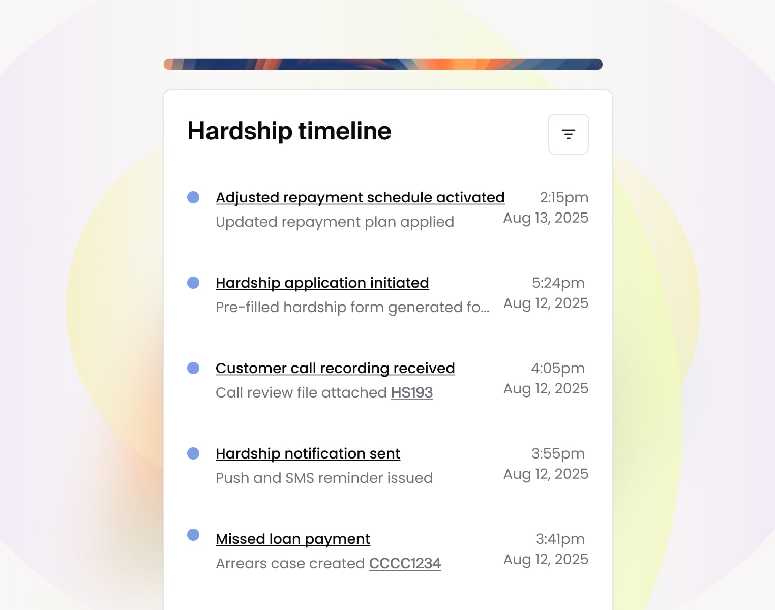 Justinian console for bankers