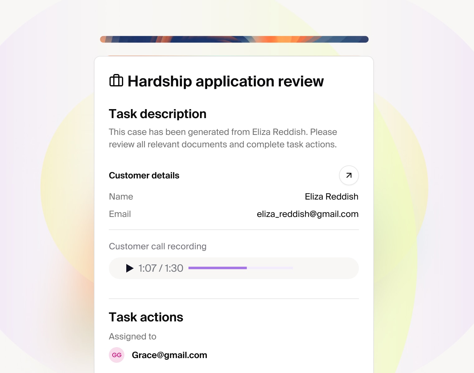 operations collections and hardships